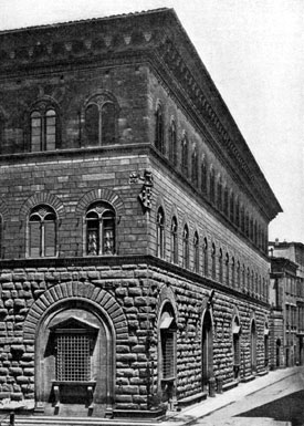 Renaissance Fassade des Palazzo Medici