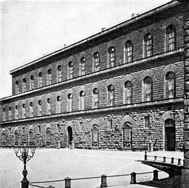 Renaissance Fassade des Palazzo Pitti