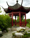 Die fünf Elemente im Feng Shui - chinesischer Pavillon