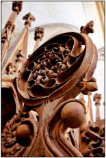 Gotik - Detail Chorgestühl Naumberber Dom