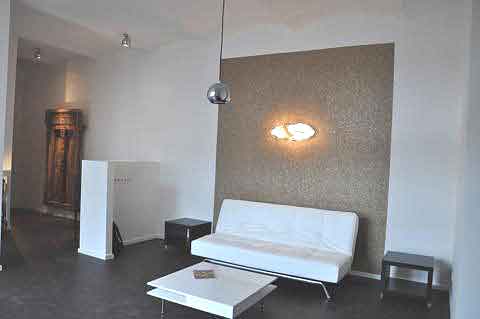 Design für Innenarchitektur Loft in Berlin Inneneinrichtung Wohnzimmer